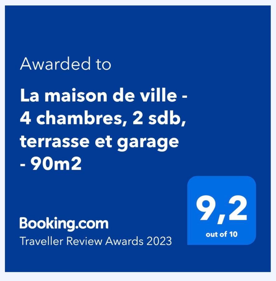 La Maison De Ville - 4 Chambres, 2 Sdb, Terrasse Et Garage - 90M2 Везуль Экстерьер фото